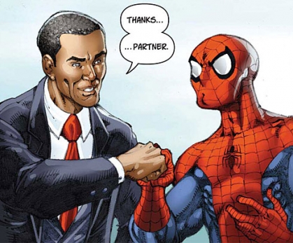 obama-spiderman